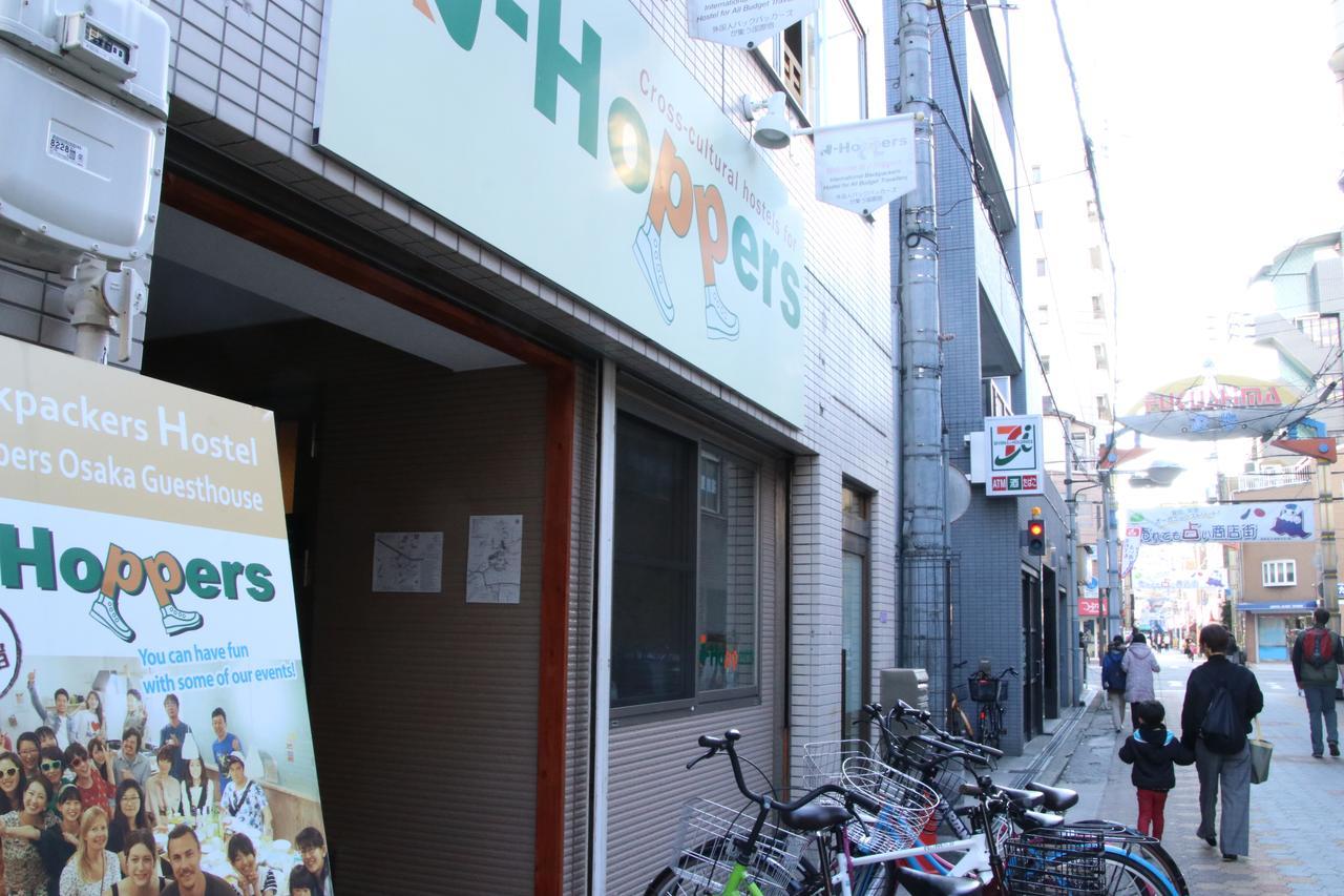 J-Hoppers Osaka Guesthouse Bagian luar foto