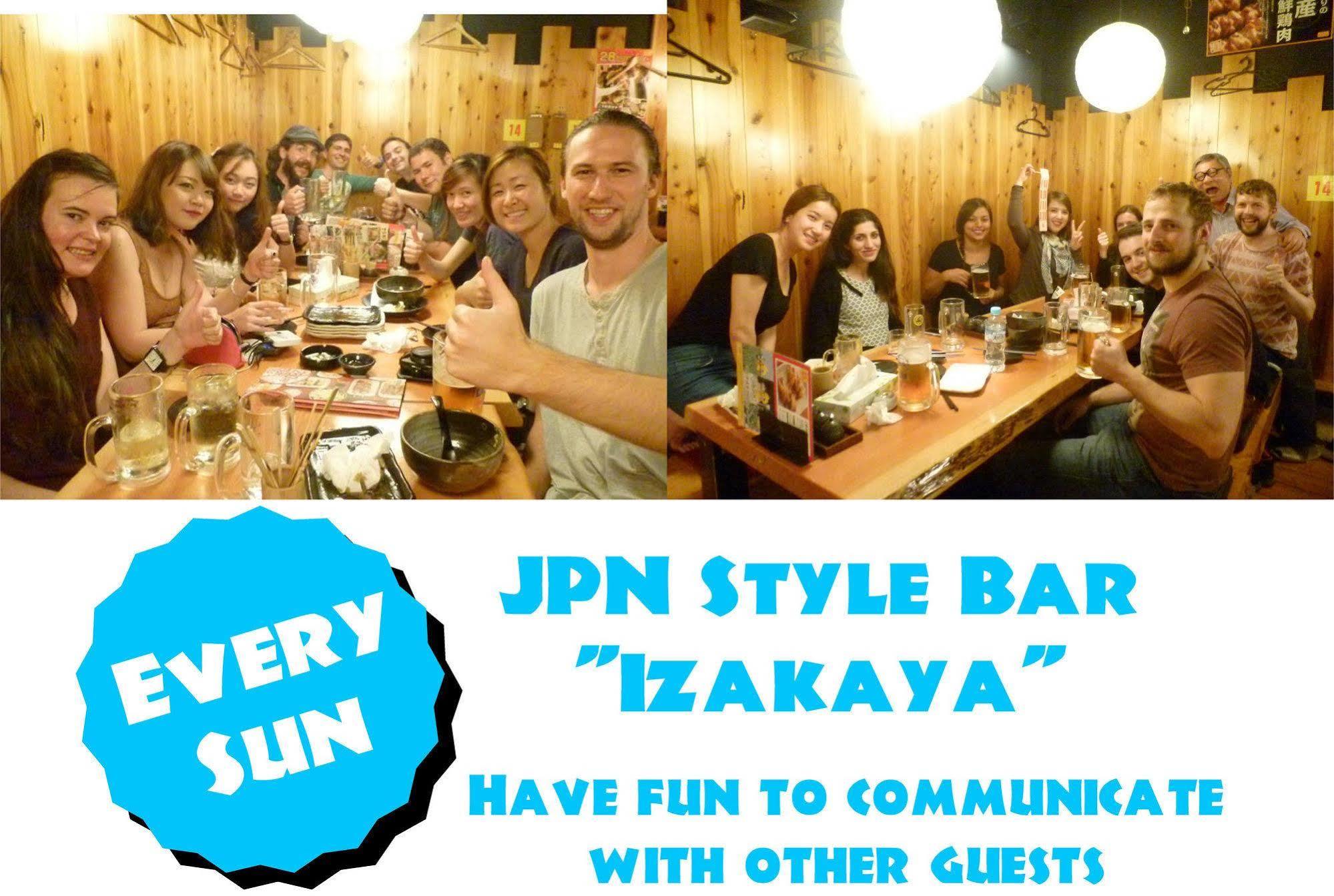 J-Hoppers Osaka Guesthouse Bagian luar foto
